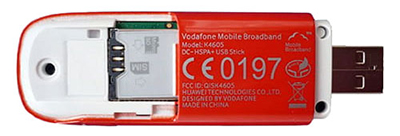 3G USB modem Huawei K 4605 со слотами под microSD и sim карты